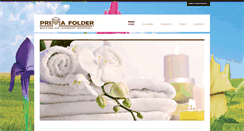 Desktop Screenshot of primafolder.com