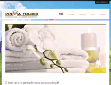 Tablet Screenshot of primafolder.com